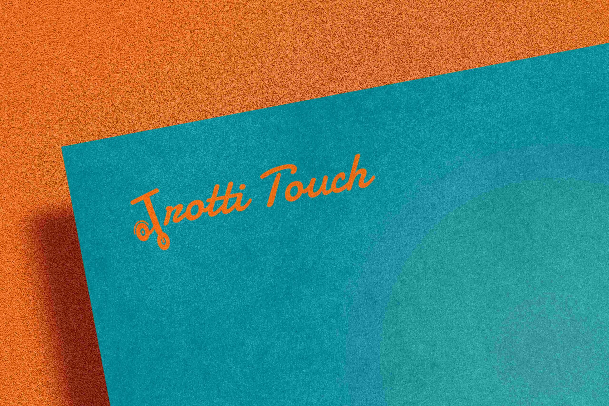 Signature feuille pour Trotti Touch - Agence Syril Digital