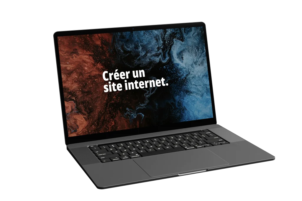 mockup créer un site internet