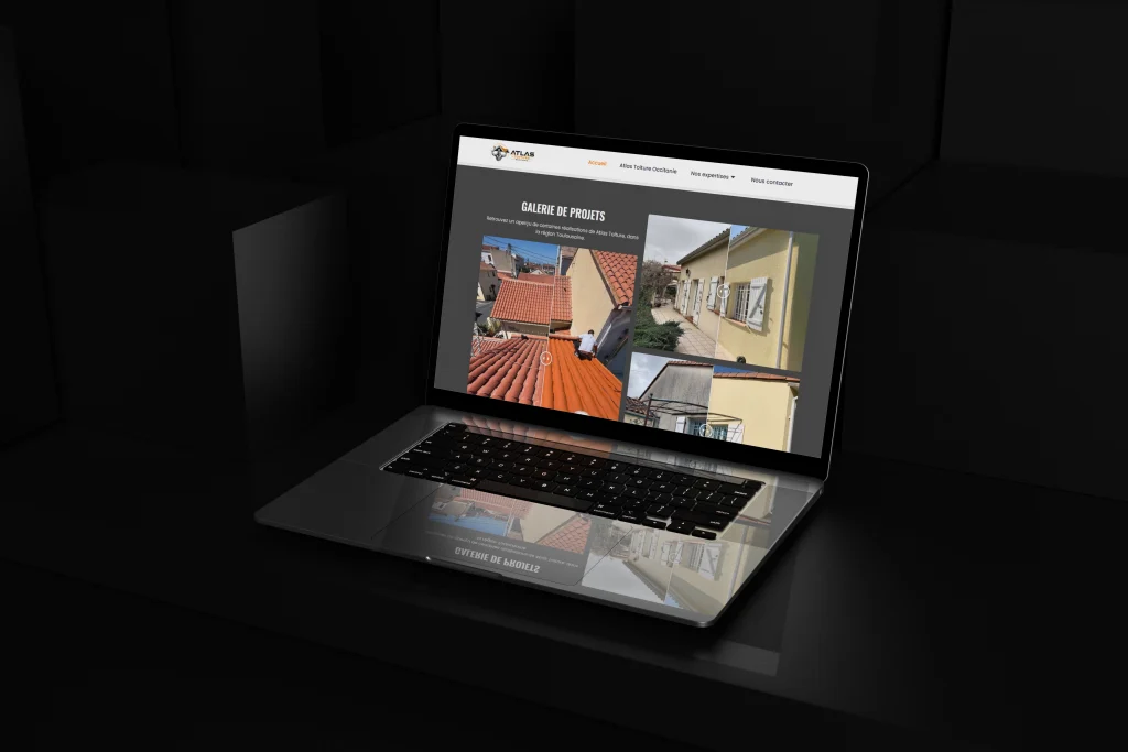 mockup page accueil atlas toiture