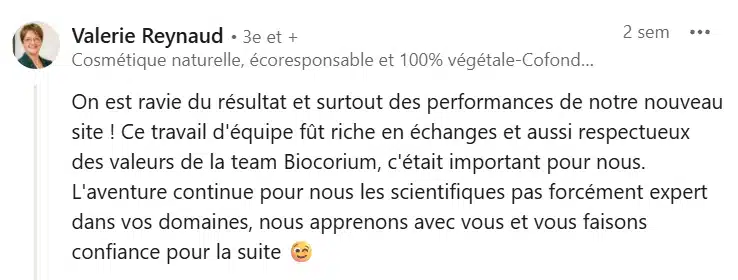 Avis biocorium 2